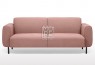 Stella Fabric 3 Seater Sofa Pink