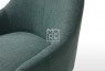 William Fabric Arm Chair Dark Green