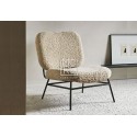 Ruby Boucle Arm Chair Beige