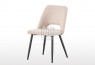 Zara Fabric Dining Chair Ivory