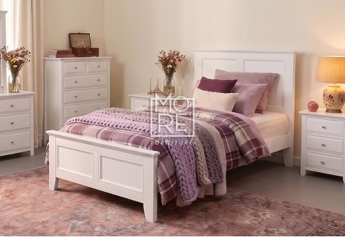 Freya Hardwood & MDF Bed Frame