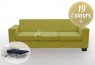 LG HB 3 Seater Fabric Sofa Bed with Foam (Custom Made)