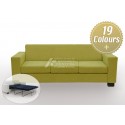 LG HB 3 Seater Fabric Sofa Bed with Foam (Custom Made)