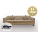 LG HB 4 Seater Fabric Sofa Bed with Foam (Custom Made)