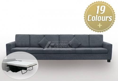 LG SB 6 Seater Fabric Sofa Bed with Mattress