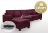 LG SB 5 Seater Chaise Fabric Sofa Bed with Foam (Custom Made)