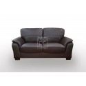 Botany 2 Seater PU Leather Sofa Brown
