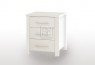 EVE CUE Bedside Table White