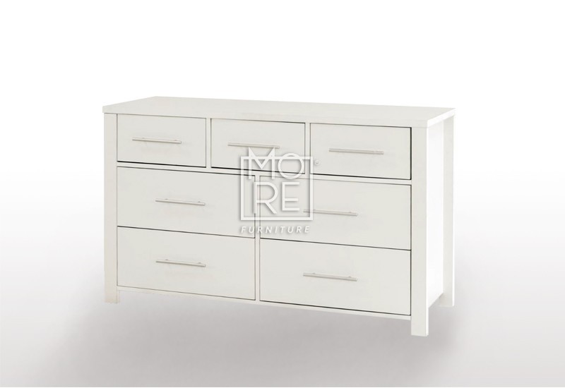Dressers Cue Chest Of 7 Drawers, 7 Drawer Dresser White