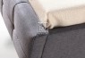 DB Luxury Fabric Bed Grey