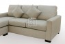 APT 3 Seater Chaise Fabric Taupe