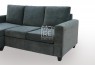 LG Custom Made Soft Back 3 Seater Chaise Fabric