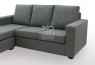 LG A06 3 Seater Chaise Fabric