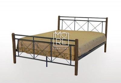Gold Coast Metal & Timber Bed Frame