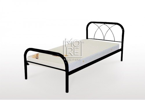 Monica Metal Bed Frame Black