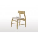 Jessie Timber Fabric Dining Chair