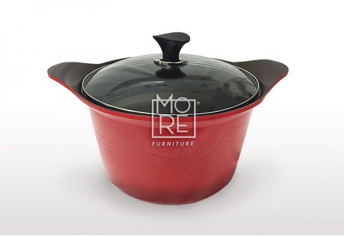 Kitchen Art Arte Ceramic Sauce Pot Red 28cm