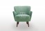 New Jersey Fabric Tub Chair Green-Grey