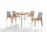Harris 1.2m Extension Timber Dining Suite